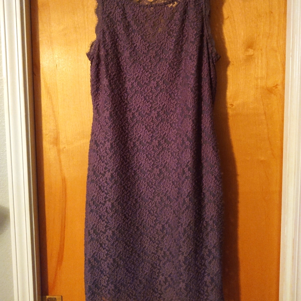 Adrianna Papell Evening Grey Size 14